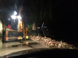 El temporal dejó graves inundaciones y daños importantes daños en amplias zonas rurales de Chipiona