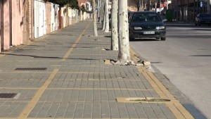 La rehabilitación de acerado de La Laguna incluido en el Plan Provincial de Obras y Servicios 2015