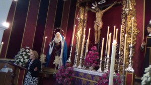 Emotividad, sentimientos y vivencias en el pregón de la Hermandad del Cristo que ofreció Charo Ferreira.