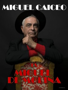 Miguel Caiceo regresa al teatro con “Eterno Miguel de Molina”
