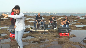 Ayer domingo se celebró una nueva cita del concierto de verano en la Piedra Salmedina.