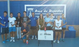 María de la O Castro y Antonio Lamoca se alzan con el Open de Tenis de Verano