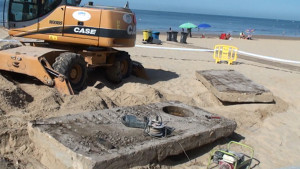 Aqualia comienza la puesta a punto del tanque de tormentas del Monumento a la Luz