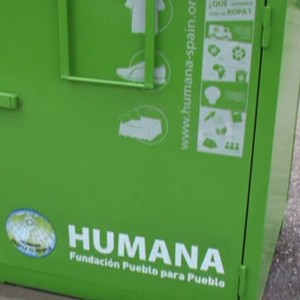 Humana Fundación Pueblo para Pueblo recogió 20.224 kilogramos de ropa y calzado usados en Chipiona de enero a octubre