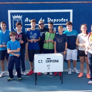 Concluye la primera liga cadete de tenis por parejas