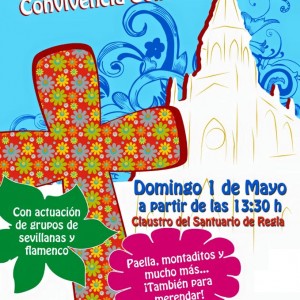 Una fiesta de las cruces de mayo en el Santuario para obtener fondos para que Acción Solidaria atienda a los más necesitados