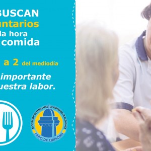 Alzheimer busca voluntarios para ayudar en la hora de la comida de los enfermos