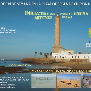 Retiro de Meditación y más herramientas para el bienestar en Chipiona, 3 a 5 de junio 2016, Casa de Espiritualidad Santa María de Regla