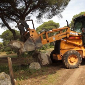 Medio Ambiente realiza cerramientos en la zona recreativa del pinar y las Veredas para proteger del tránsito de vehículos