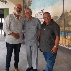 El Historiador de la Ciudad de La Habana, Eusebio Leal, muestra su interés en colaborar con Chipiona en proyectos culturales