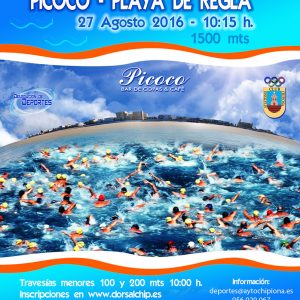 Más de 150 nadadores de toda España inscritos para la Travesía Picoco-Playa de Regla que se disputa este sábado
