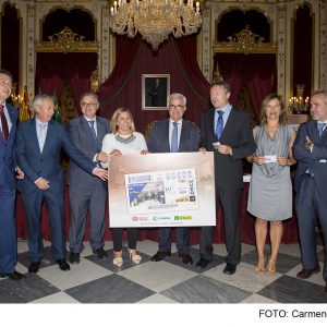 La ONCE presenta en Diputación su cupón de homenaje a los noventa años de Radio Cádiz