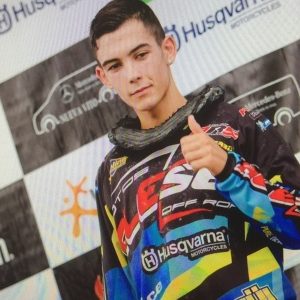 El joven chipionero Joaquín Camacho se proclama campeón de España de motocross por segundo año