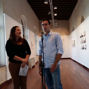 Davinia Valdés inaugura la exposición “Coordenada subvertidas” de Eduardo Query que se ofrece en el Castillo