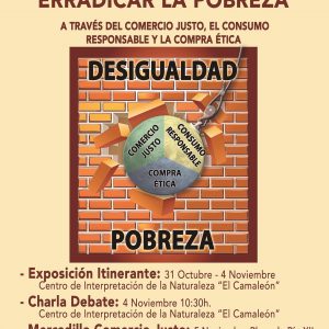 Promueven en Chipiona la campaña “Luchando contra la desigualdad para erradicar la pobreza”