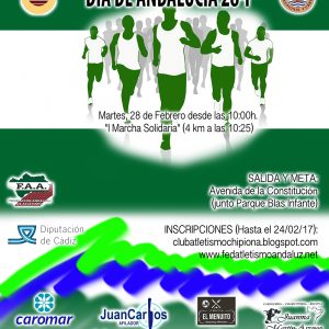 Una marcha solidaria por la salud se hará coincidir con la Carrera popular Día de Andalucía-28F