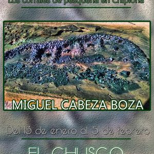 Maquetas de Miguel Cabeza recrean los corrales de pesquería y la vida que gira a su alrededor en el Chusco