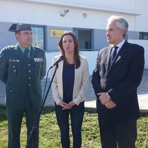 El subdelegado del Gobierno en Cádiz acredita la necesidad de seguir con la ampliación del cuartel de la Guardia Civil