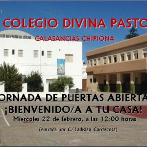 El colegio Divina Pastora celebra mañana una jornada de puertas abiertas