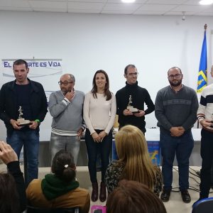 Entregados por primera vez los premios del Circuito de carreras de Chipiona en las nuevas instalaciones que ya utilizan los clubes deportivos