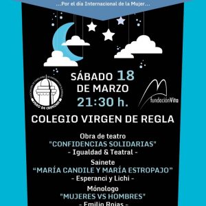 La Asociación de familiares de Enfermos de Alzheimer organiza una actividad teatral enfocada al día internacional de la mujer.