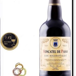 BACCHUS DE ORO 2017 MOSCATEL DE PASAS “LOS MADROÑALES