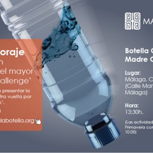 La Asociación Madre Coraje organiza el mayor ‘Botella Challenge’ jamás hecho para presentar su campaña ‘Dale otra vuelta por un futuro más justo’