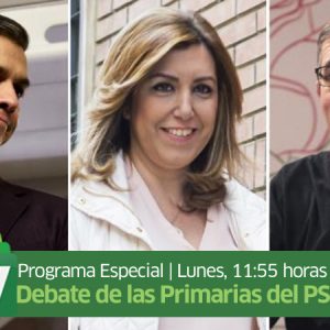 Andalucía Televisión retransmitirá el debate de las primarias del PSOE