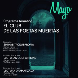 Este mes llega a la biblioteca municipal de Chipiona el programa El club de las poetas muertas