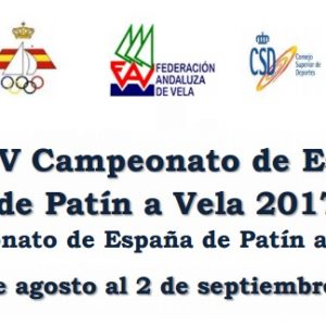 Chipiona se prepara para el Campeonato de España de Patín a Vela que se celebrará el 30 de agosto