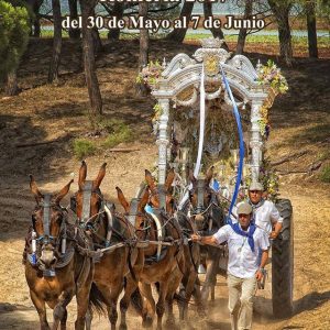 Pocos cambios en al peregrinación al Rocío este año de los romeros de Chipiona