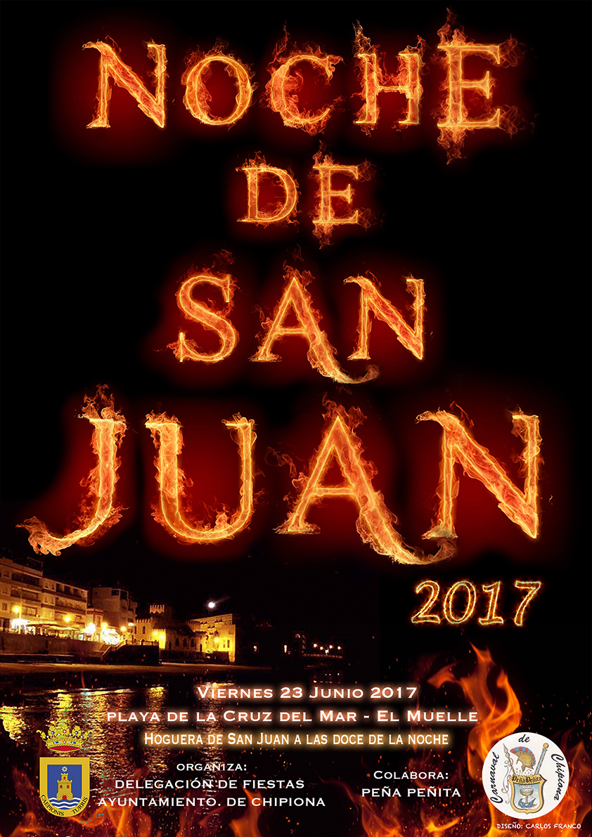 lanza el cartel de la Noche de San Juan – Chipiona Noticias