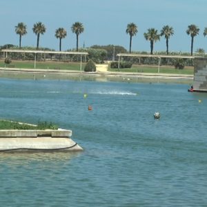 El Lago Sur de Costa Ballena acogió el pasado fin de semana el Campeonato de Andalucía de Lanchas a Radiocontrol