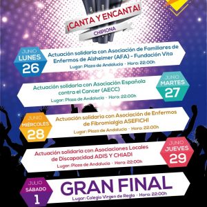 20 finalistas se batirán mañana sabado en la gran final del concurso de talentos “Canta y encanta”