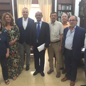 Ruiz Boix confirma al gobernador de la wilaya de Dajla la implicación de Diputación en proyectos que beneficien al pueblo saharaui