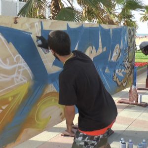 Summer Festival se convirtió el sábado en una cita para los jóvenes con el hip hop y el arte urbano como protagonistas