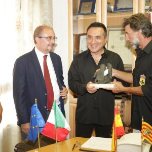 El pintor Antonio Montiel homenajeado en Aragón con el premio «Trevillano» en Villafeliche