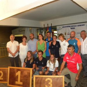 El portuense Ramon Calero campeón en un nacional de Patín a vela que destaca la organización del CAND y el valor del campo de regatas