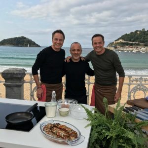 ‘Torres en la cocina’ preparan un “menú de cine” y homenajean la gastronomía donostiarra en San Sebastián
