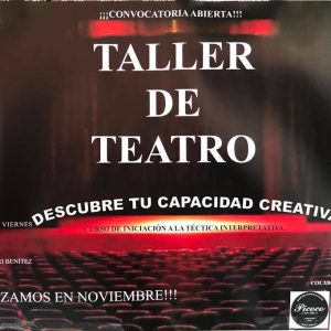 Acitur lanza un taller de teatro para iniciarse en la interpretación