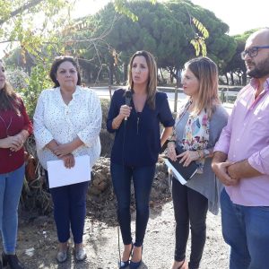 La parlamentaria Ana Mestre pedirá la inclusión de una partida en los presupuestos de la Junta para la limpieza de arroyos en Chipiona.