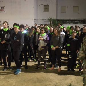 Alrededor de cuatrocientas personas participaron en la actividad de ocio alternativo el pasado sábado con ‘Eventos Zombies LZD’