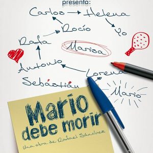 Chusco y Pub Gloria escenarios el sábado del estreno en Chipiona de la obra ‘Mario debe morir’, del chipionero Rafael Sánchez