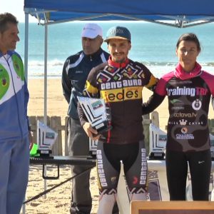 José Daniel Borrego vencedor absoluto en el Duatlón Cros Playas de Chipiona