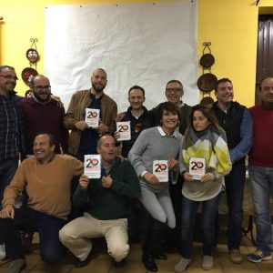 Los miembros de Club Atletismo Correplayas celebraron el sábado los veinte años de vida de la entidad