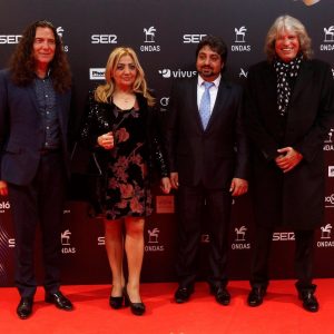 José  Mercé cantó en los premios Ondas recordando el 25 aniversario de la muerte de Camarón