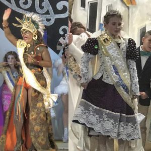 María Jurado y María Ruiz dos Perlas para un carnaval de Chipiona que comienza con tiempo inestable pero muchas ganas