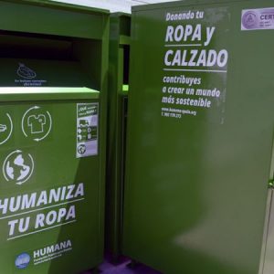 Humana Fundación Pueblo para Pueblo recogió en Chipiona durante 2017 casi 30.000 kilos de ropa, calzado y textil de hogar usado