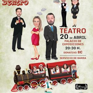 Alzheimer vuelve a proponer una divertida noche de teatro solidario el viernes 20 de abril