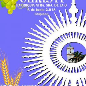 El próximo domingo 3 de junio se celebra la festividad del Corpus Christi en Chipiona